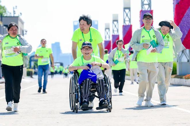 有爱无“碍”！杨浦滨江高燃开赛(图7)