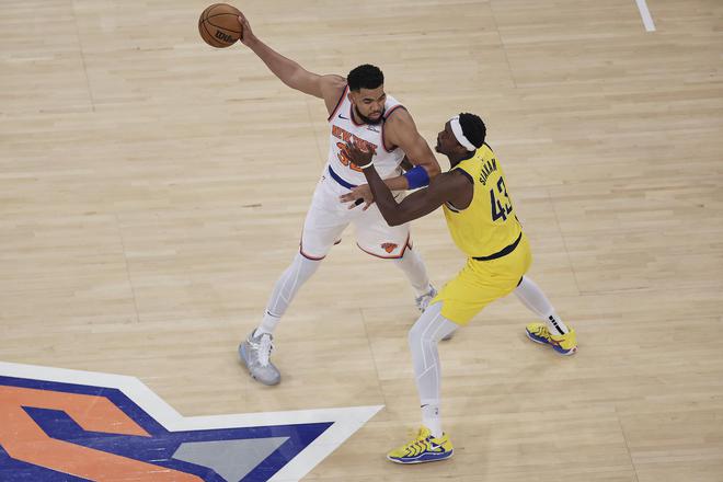 布伦森32+5+5尼克斯2-3步行者 唐斯24+13哈利仅8+6(图1)