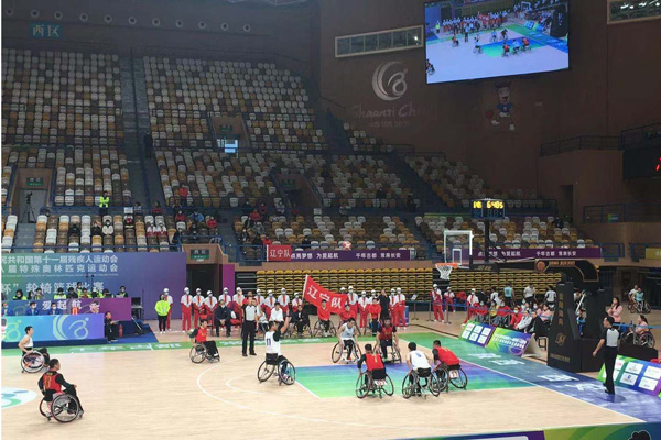 辽宁轮椅篮球男队斩获全国第十一届残疾人运动会暨第八届特奥会比赛铜牌(图1)