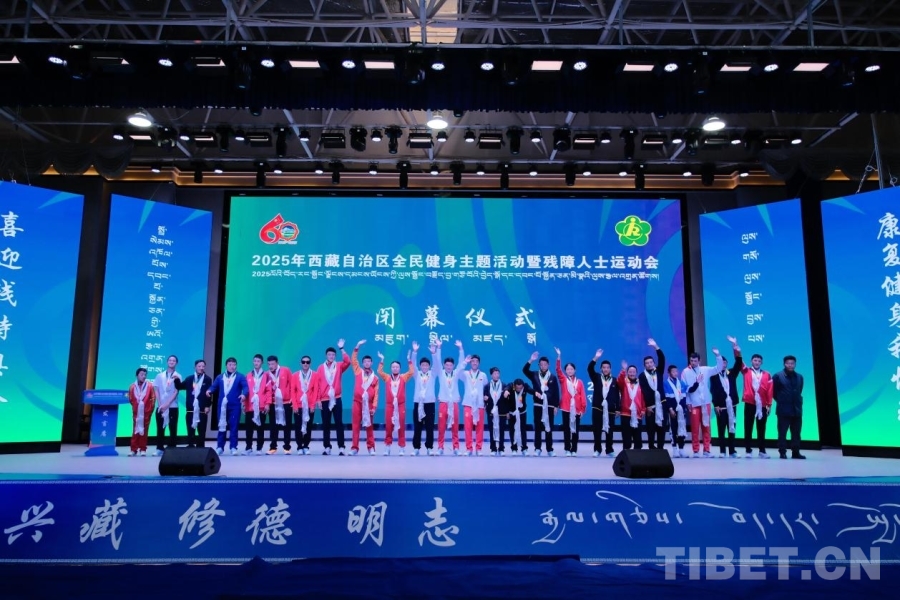 2025年西藏自治区全民健身主题活动暨残障人士运动会在拉萨举办(图9)