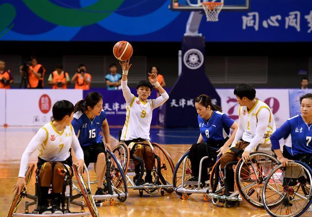轮椅篮球——残运会：广东女队夺冠(图2)