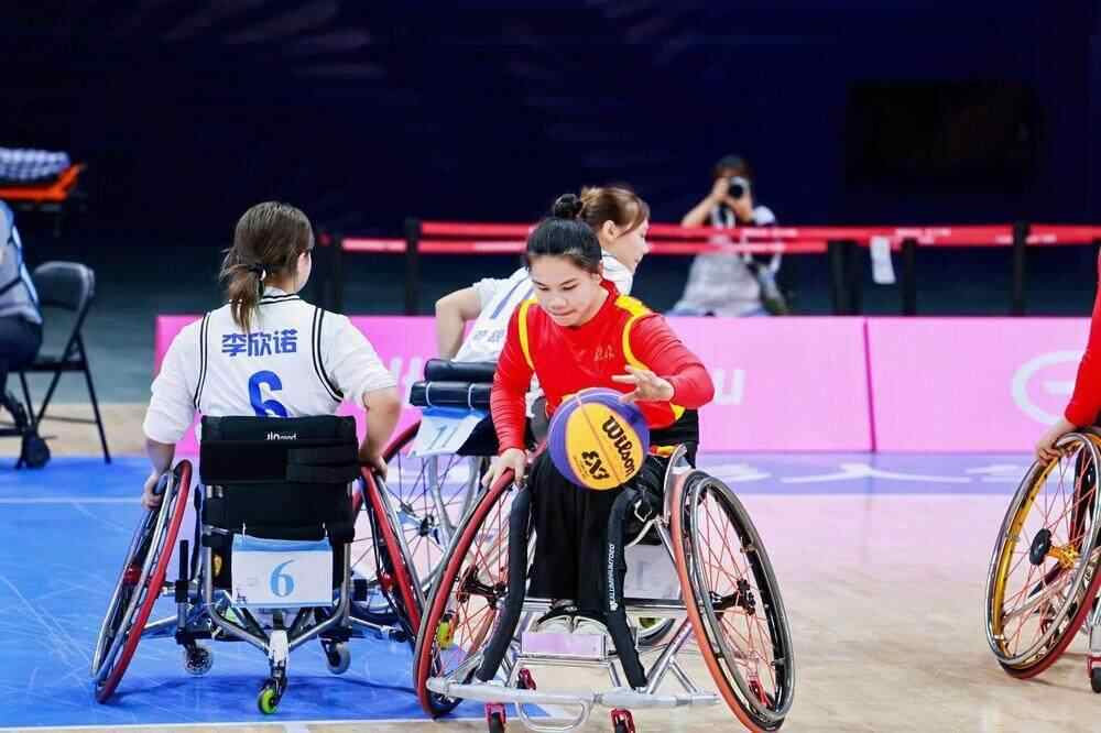 九游官网入口：残特奥会轮椅篮球项目开赛首日广东女篮迎开门红(图2)