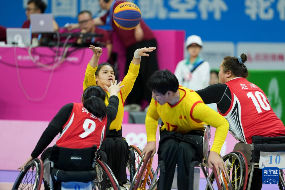 全国残特奥会｜轮椅篮球：女子三人篮球金牌赛赛况(图3)