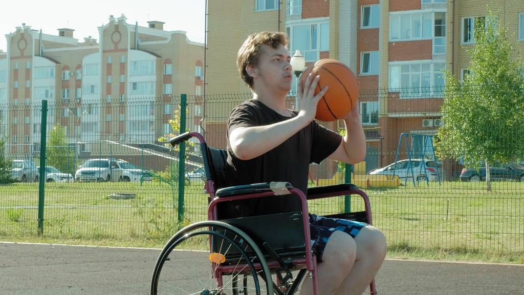 全国残特奥会——轮椅篮球男子组铜牌赛：辽宁胜浙江(图1)